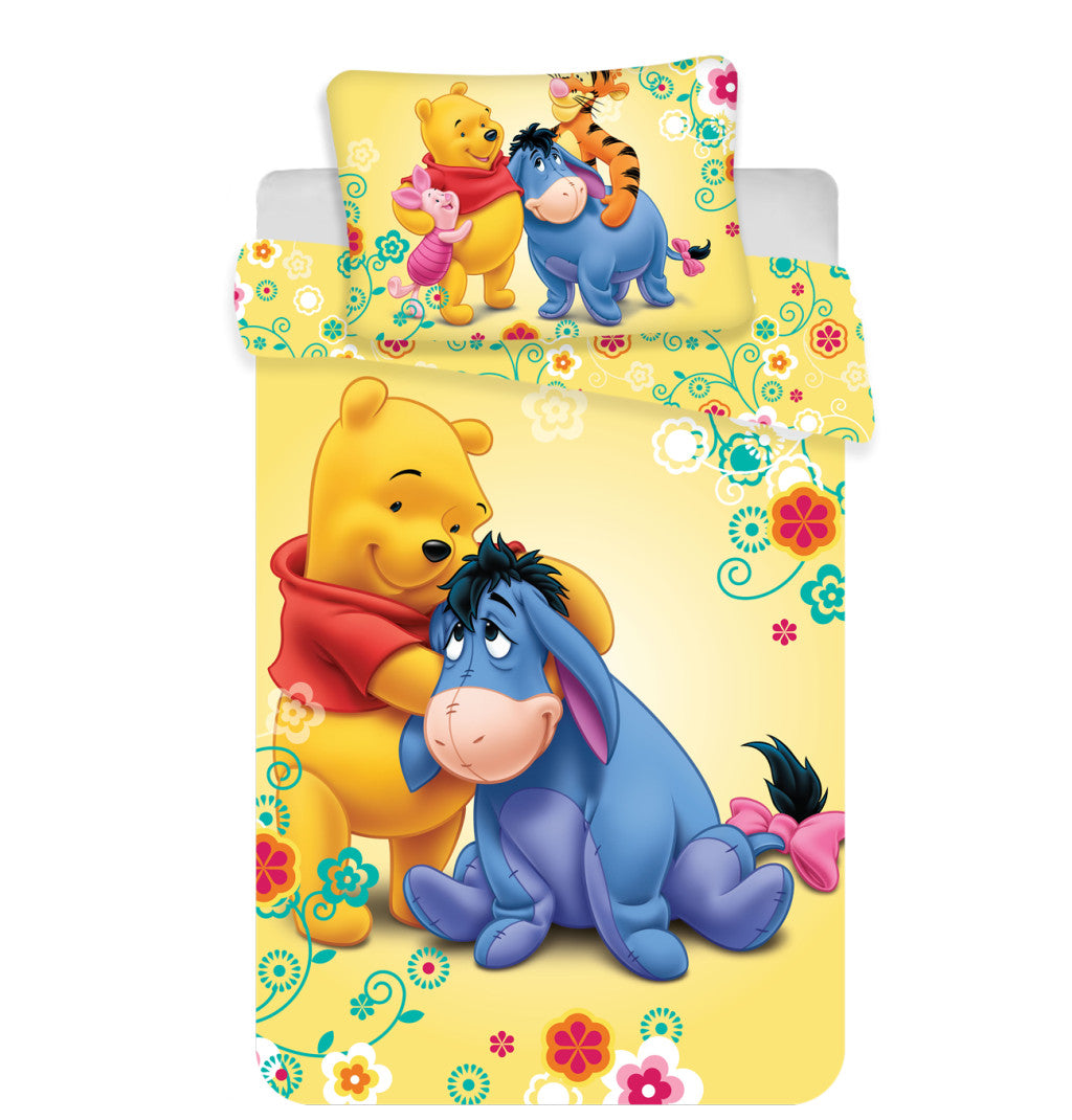 Disney Winnie the Pooh Eeyore Otroška posteljnina 100cm—135 cm, 40cm—60 cm