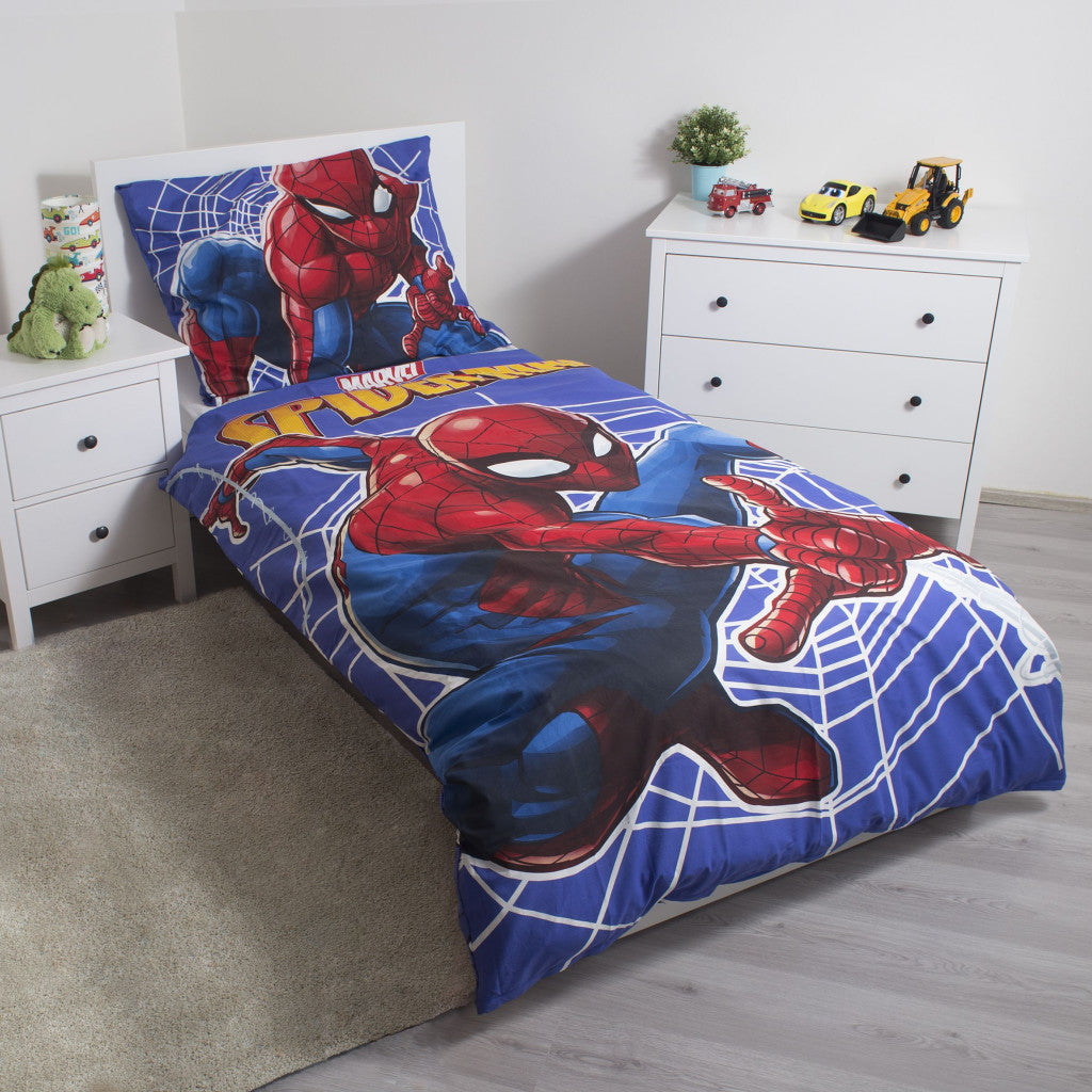 Otroška posteljnina Glow in the dark Spiderman