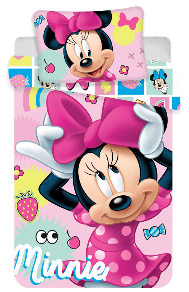 Disney Minnie Tidy otroška posteljnina 100cm—135 cm, 40cm—60 cm