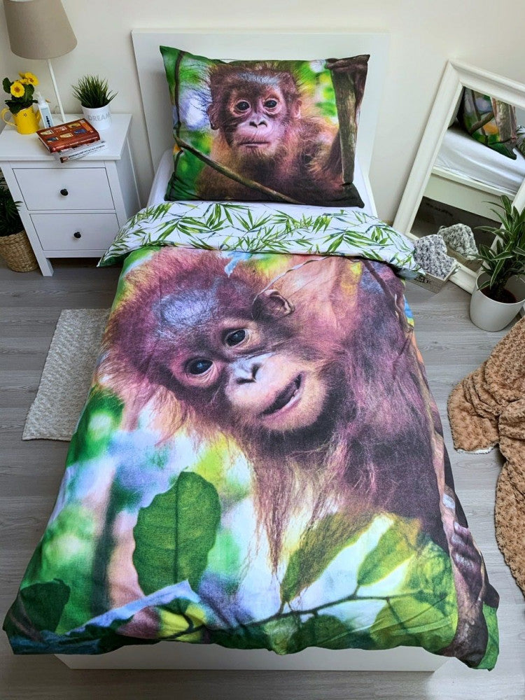 Otroška posteljnina Orangutan