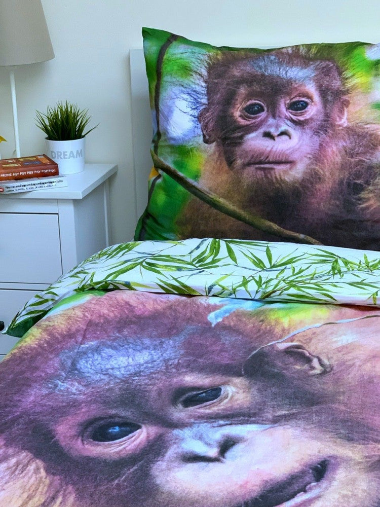 Otroška posteljnina Orangutan