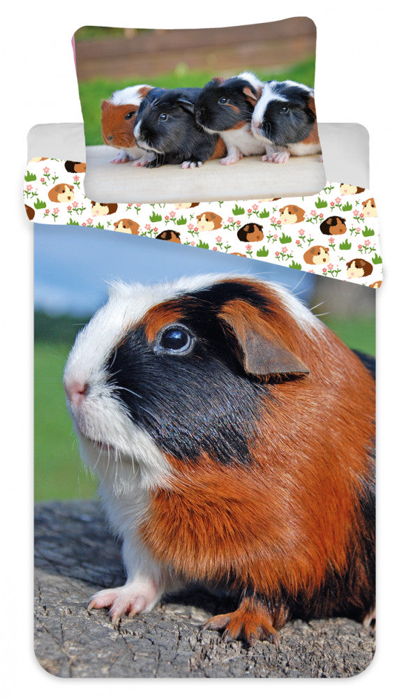 Komplet posteljnine Animals Gvinea Pig 140cm—200cm, 70cm—90 cm