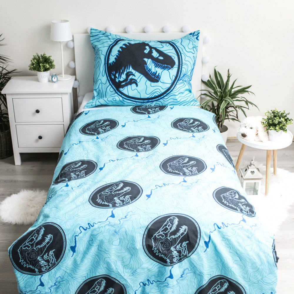 Otroška posteljnina Glow in the dark Jurassic World Tracker
