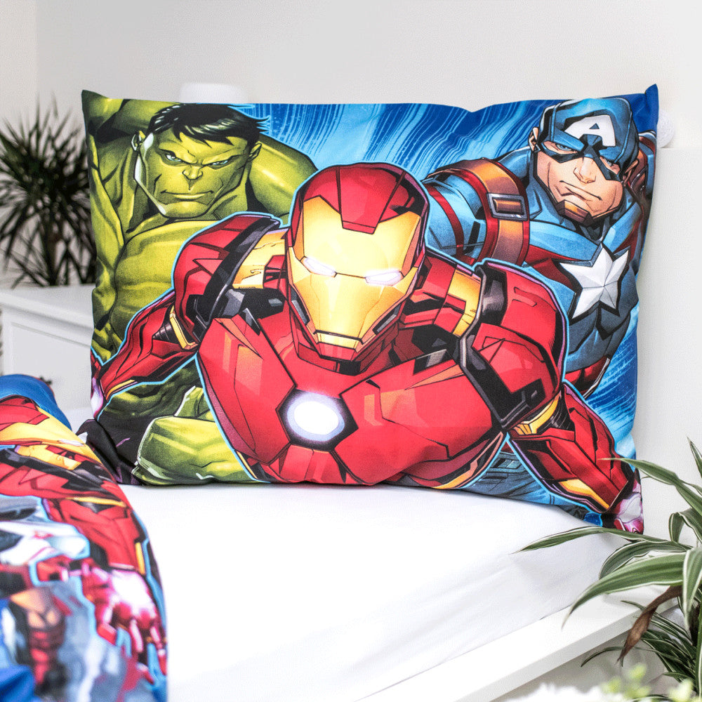 Komplet posteljnine Avengers Brands 140cm—200cm, 70cm—90 cm