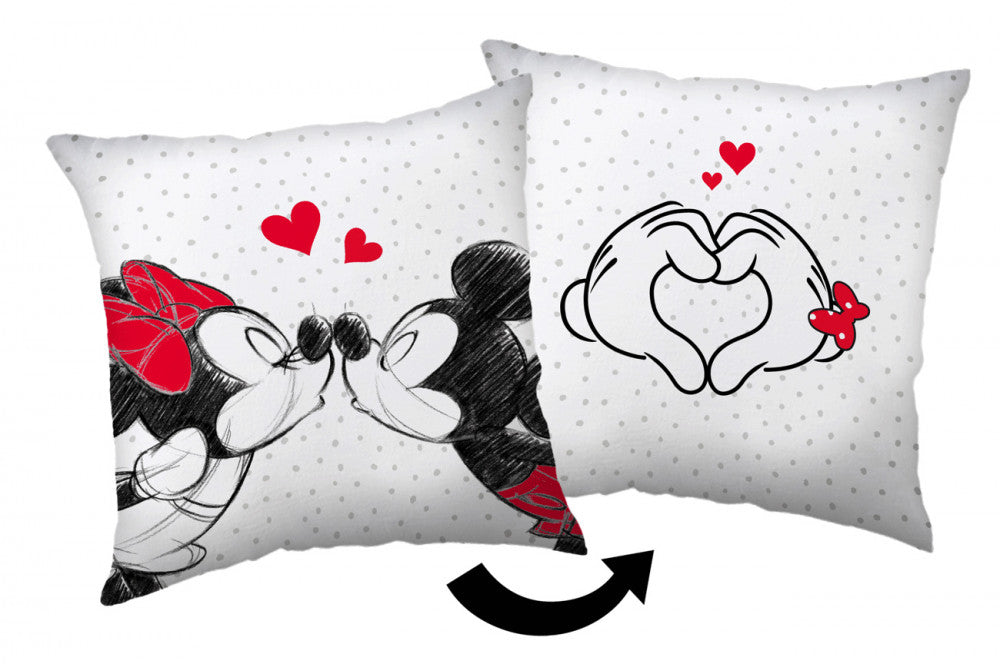 Okrasna blazina Disney Minnie Mickey Love