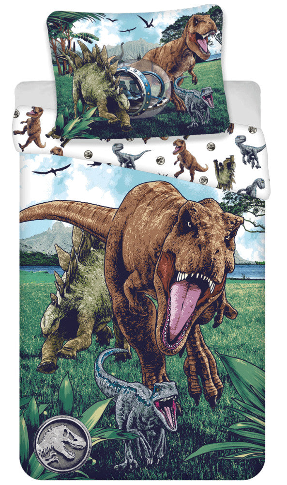 Otroška posteljnina Jurassic World Trio