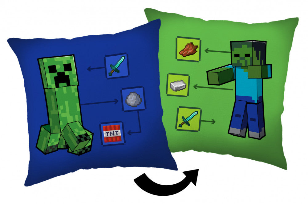 Okrasna blazina Minecraft How to Creeper