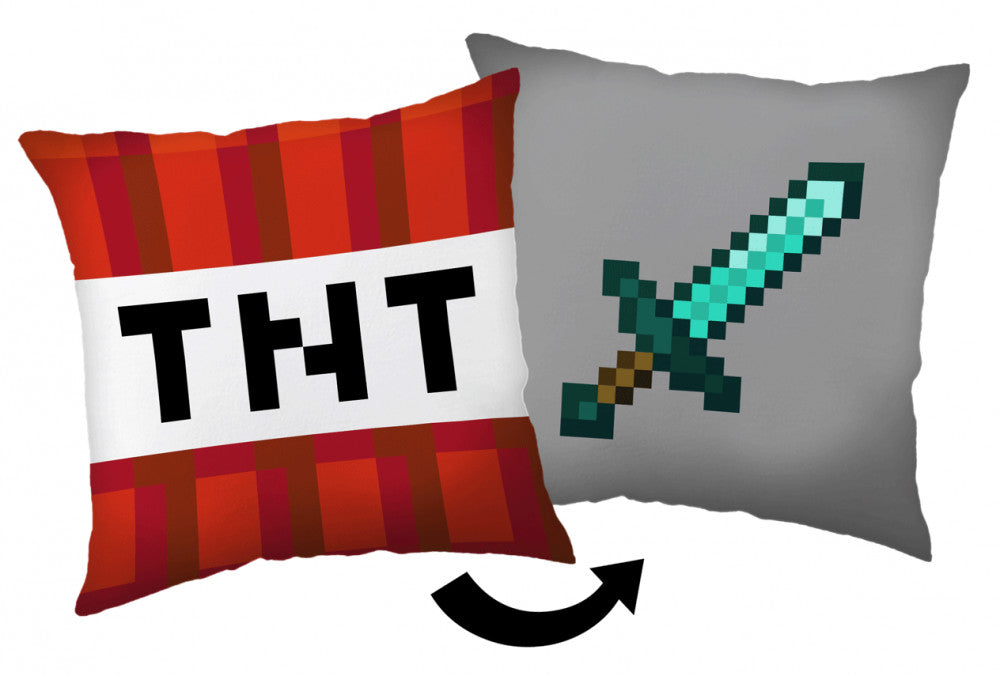 Okrasna blazina Minecraft TNT Sword
