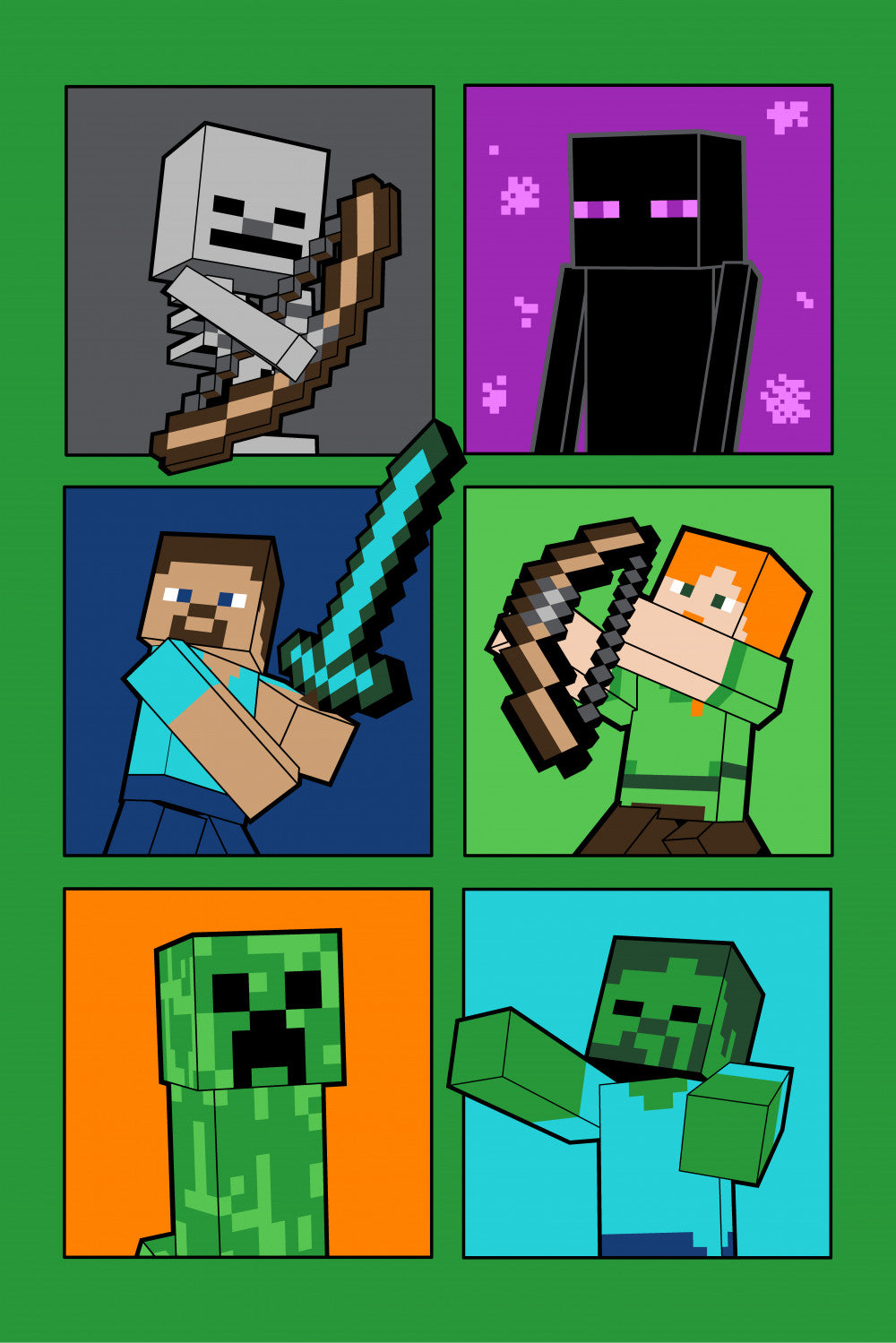 Odeja Minecraft Fight Badges