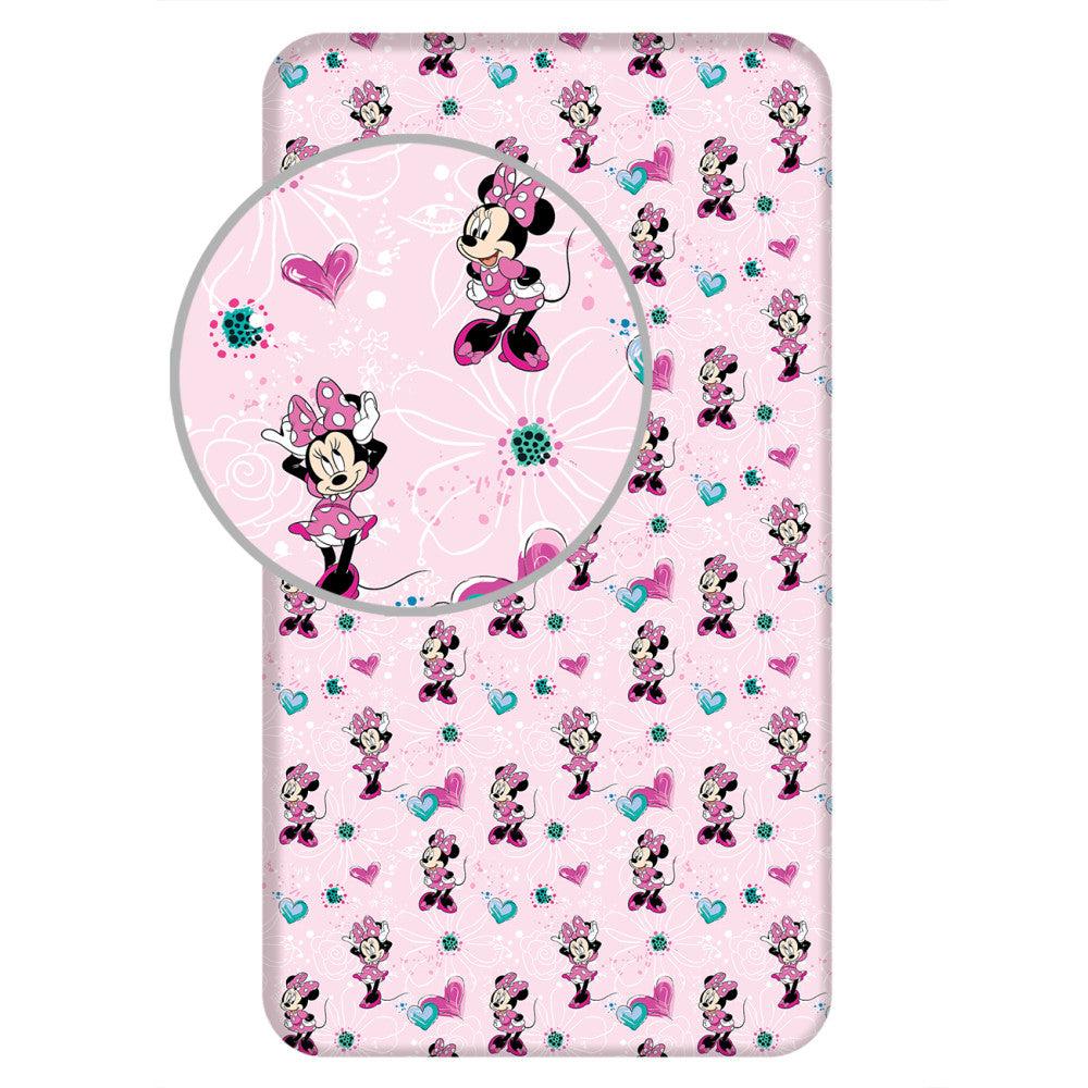Disney Minnie Flowers napenjalna rjuha 90x200 cm