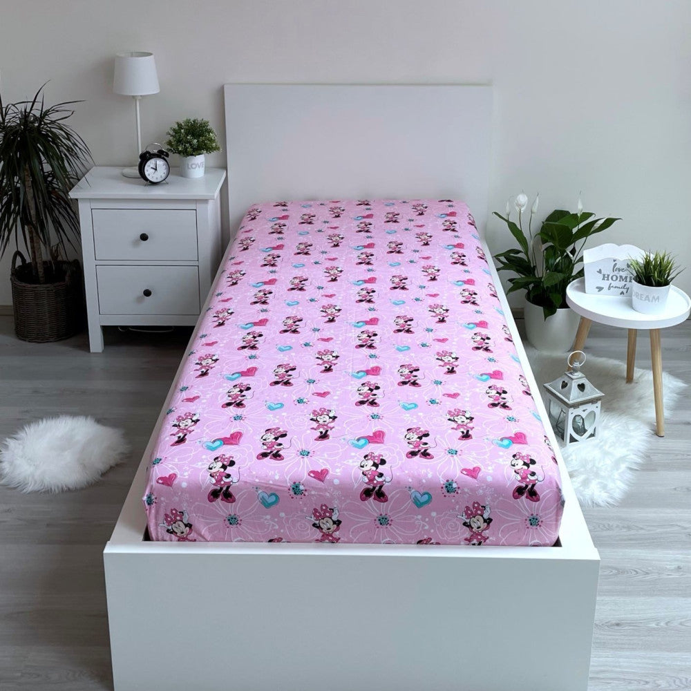 Disney Minnie Flowers napenjalna rjuha 90x200 cm