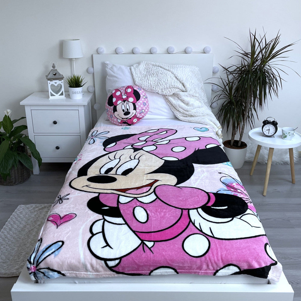 Odeja Disney Minnie Flowers