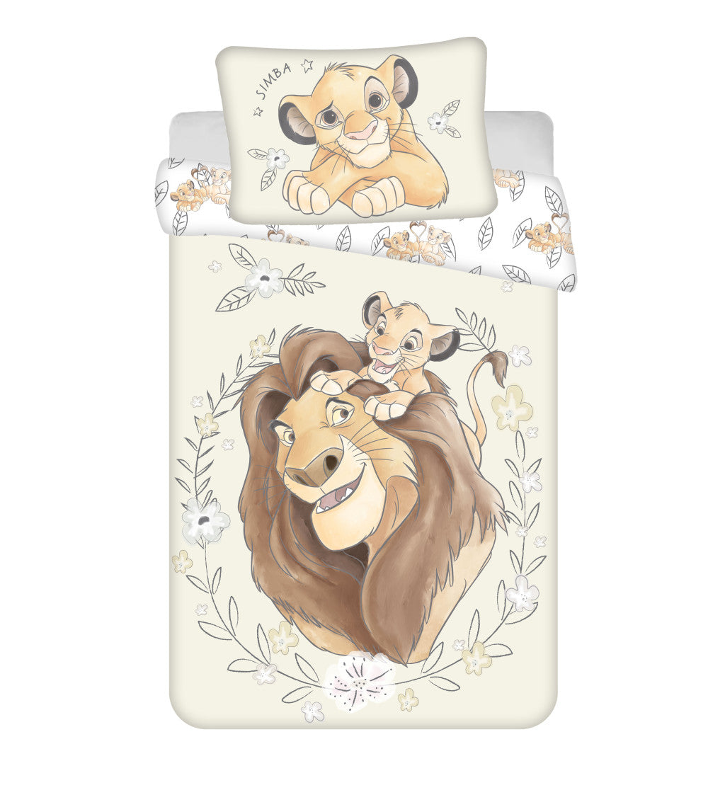 Komplet otroške posteljnine Disney The Lion King Simba 100cm—135 cm, 40cm—60 cm
