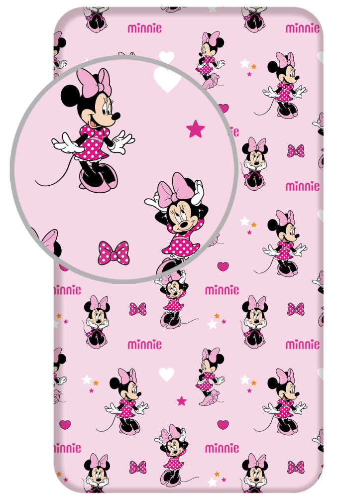 Disney Minnie Pretty in Pink vpeta rjuha 90x200 cm