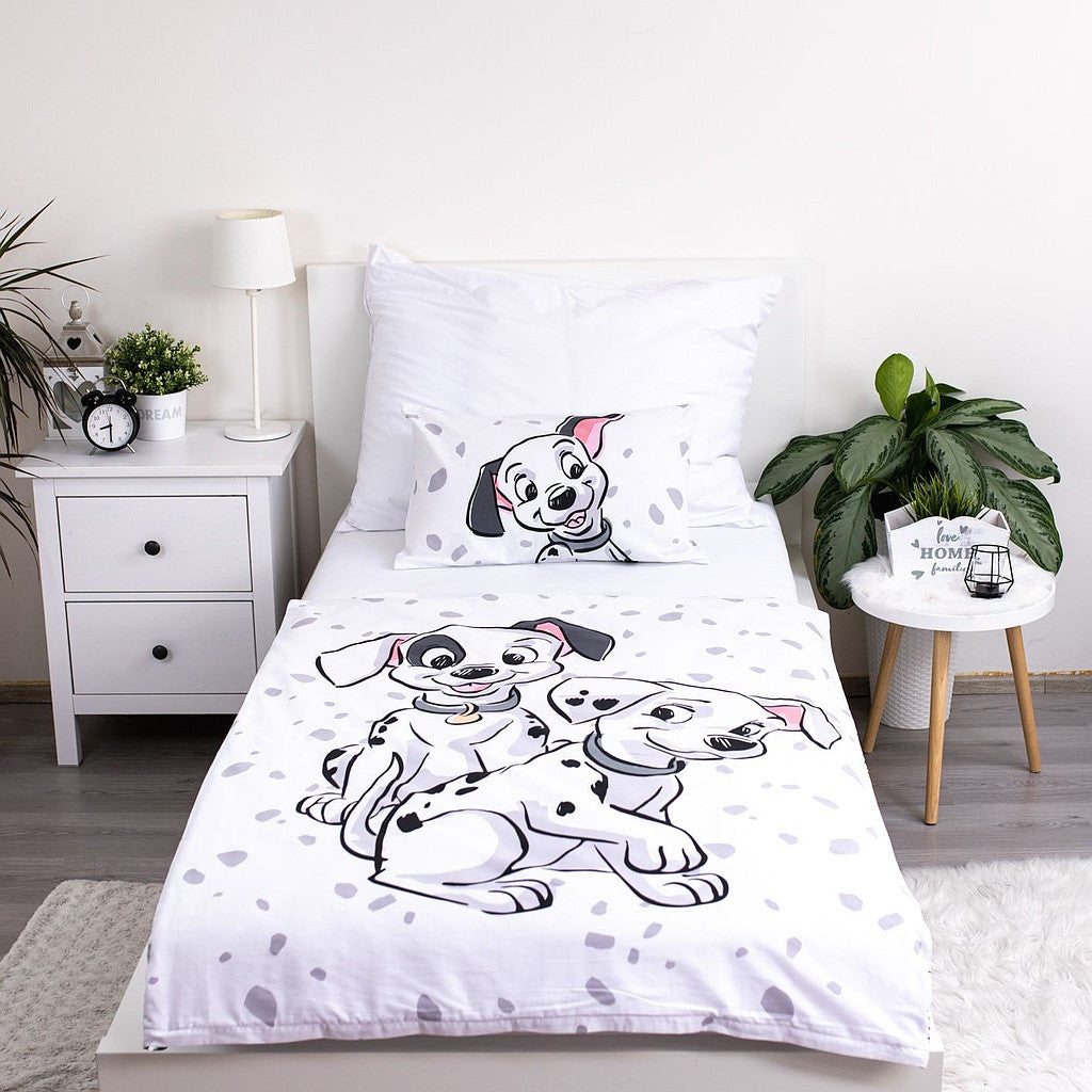 Komplet otroške posteljnine Disney 101 Dalmatinci 100cm—135 cm, 40cm—60 cm