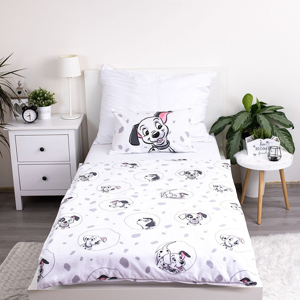 Komplet otroške posteljnine Disney 101 Dalmatinci 100cm—135 cm, 40cm—60 cm