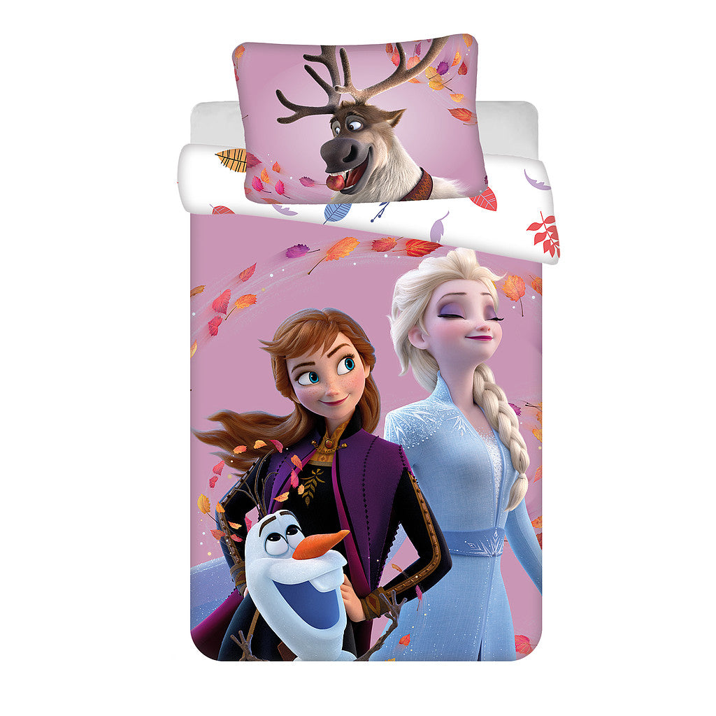 Disney Frozen Wind otroška posteljnina 100cm—135 cm, 40cm—60 cm