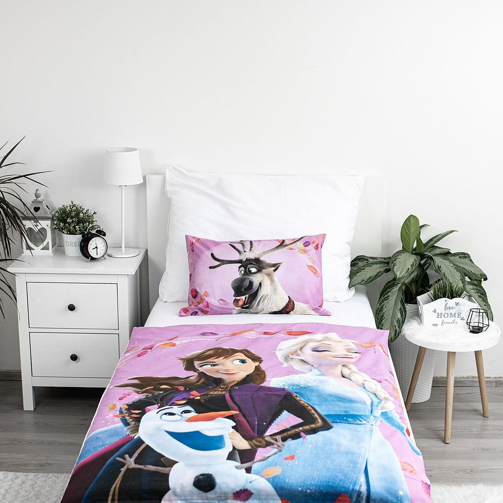 Disney Frozen Wind otroška posteljnina 100cm—135 cm, 40cm—60 cm