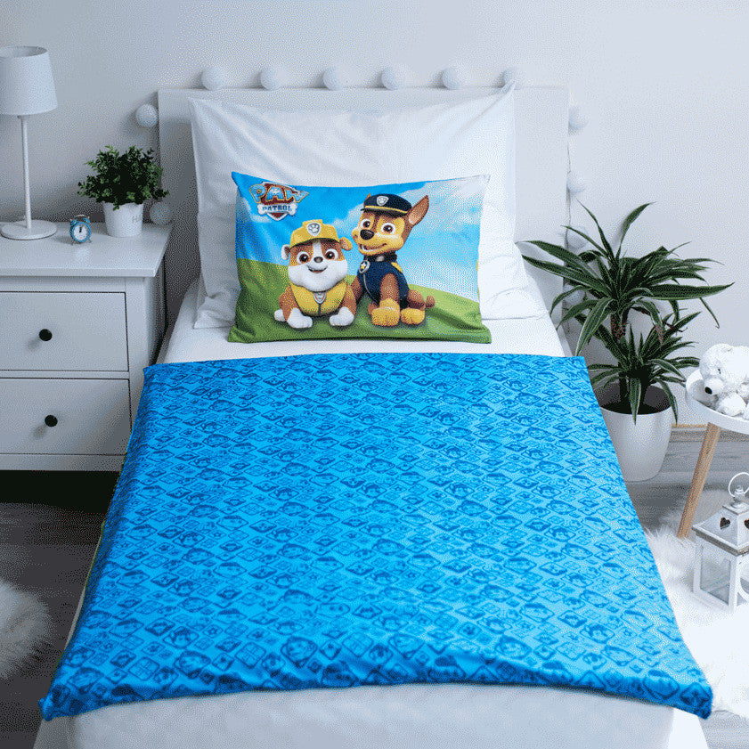 Komplet otroške posteljnine Paw Patrol Tower 100cm—135cm, 40cm—60 cm