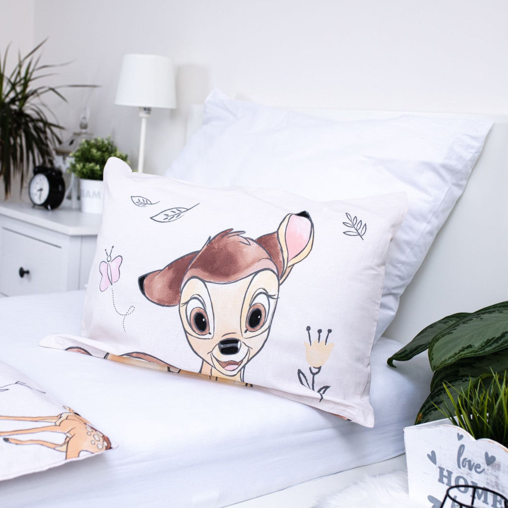 Prevleka za otroško posteljnino Disney Bambi Beige 100cm—135cm, 40cm—60 cm