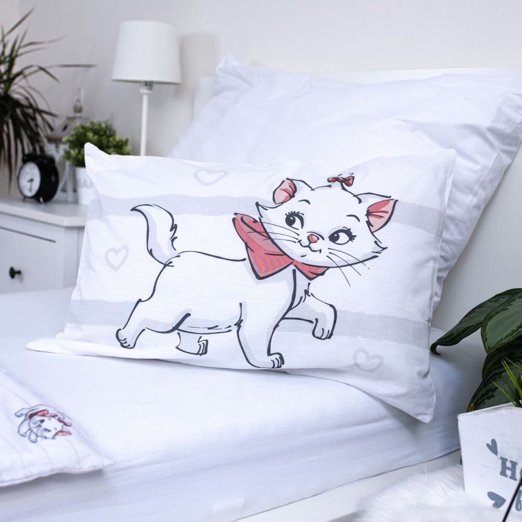 Prevleka za otroško posteljnino Disney Marie Bow 100x135 cm, 40x60 cm