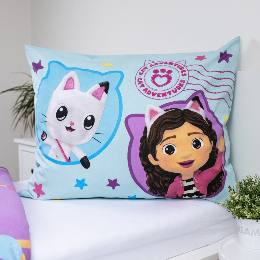 Komplet posteljnine Gabby's Dollhouse Balloon 140cm—200cm, 70cm—90 cm