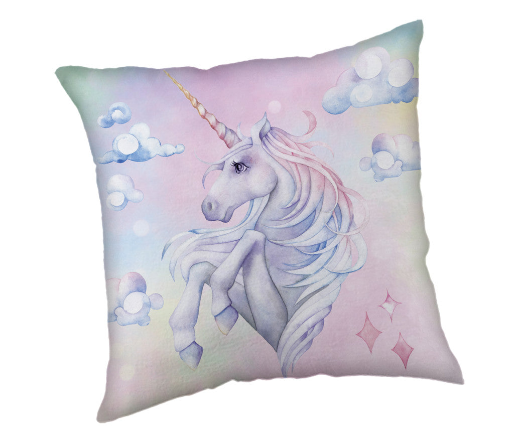Okrasna blazina Unicorn Rainbow