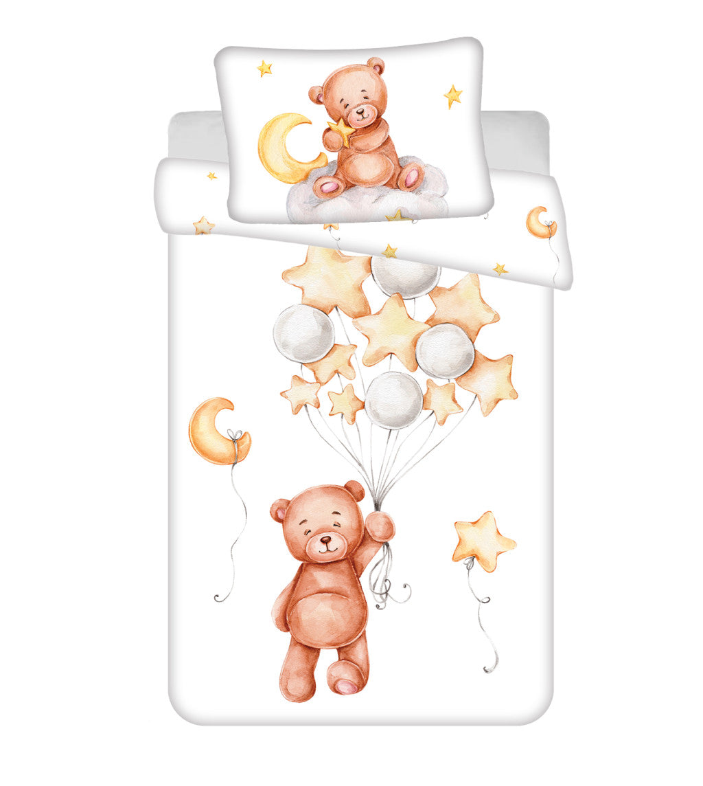Bear Cute, otroška posteljnina 100cm—135cm, 40cm—60 cm