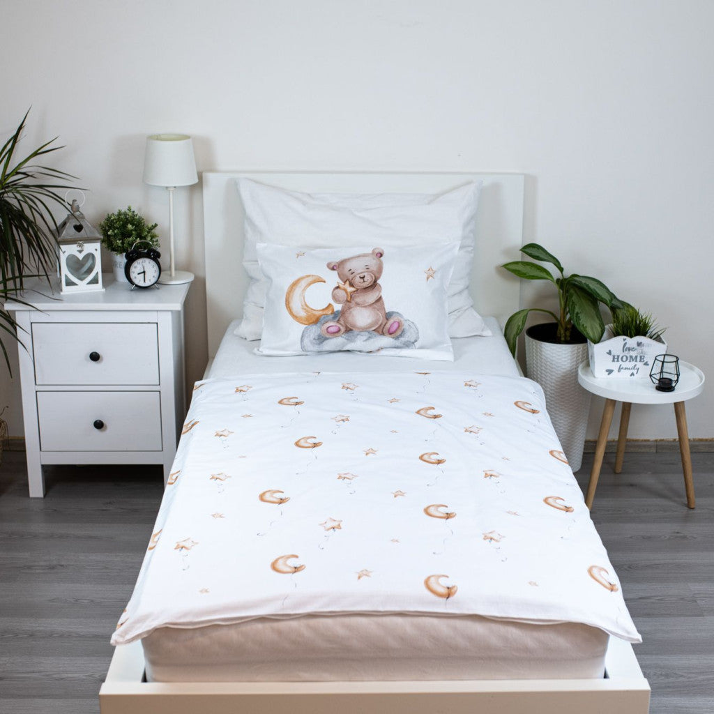 Bear Cute, otroška posteljnina 100cm—135cm, 40cm—60 cm