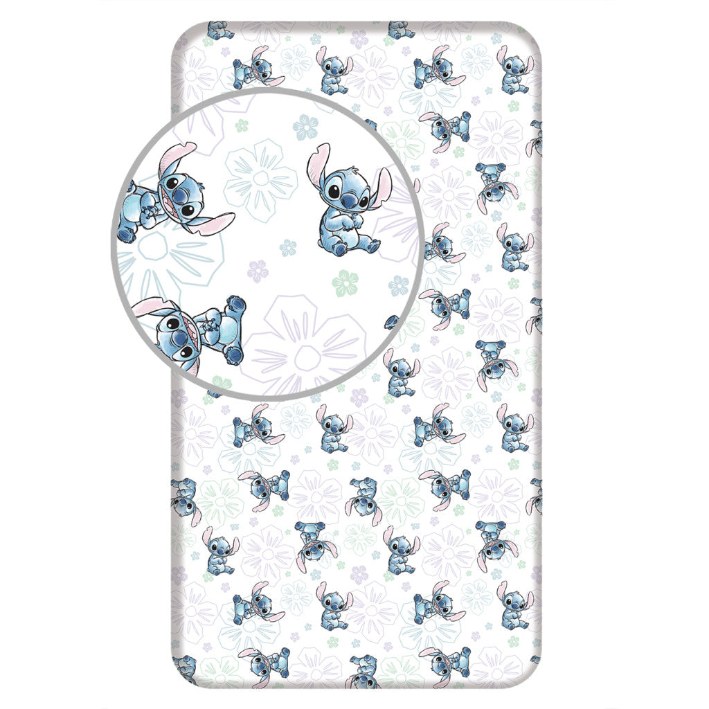 Disney Lilo and Stitch Ohana bela rjuha 90x200 cm