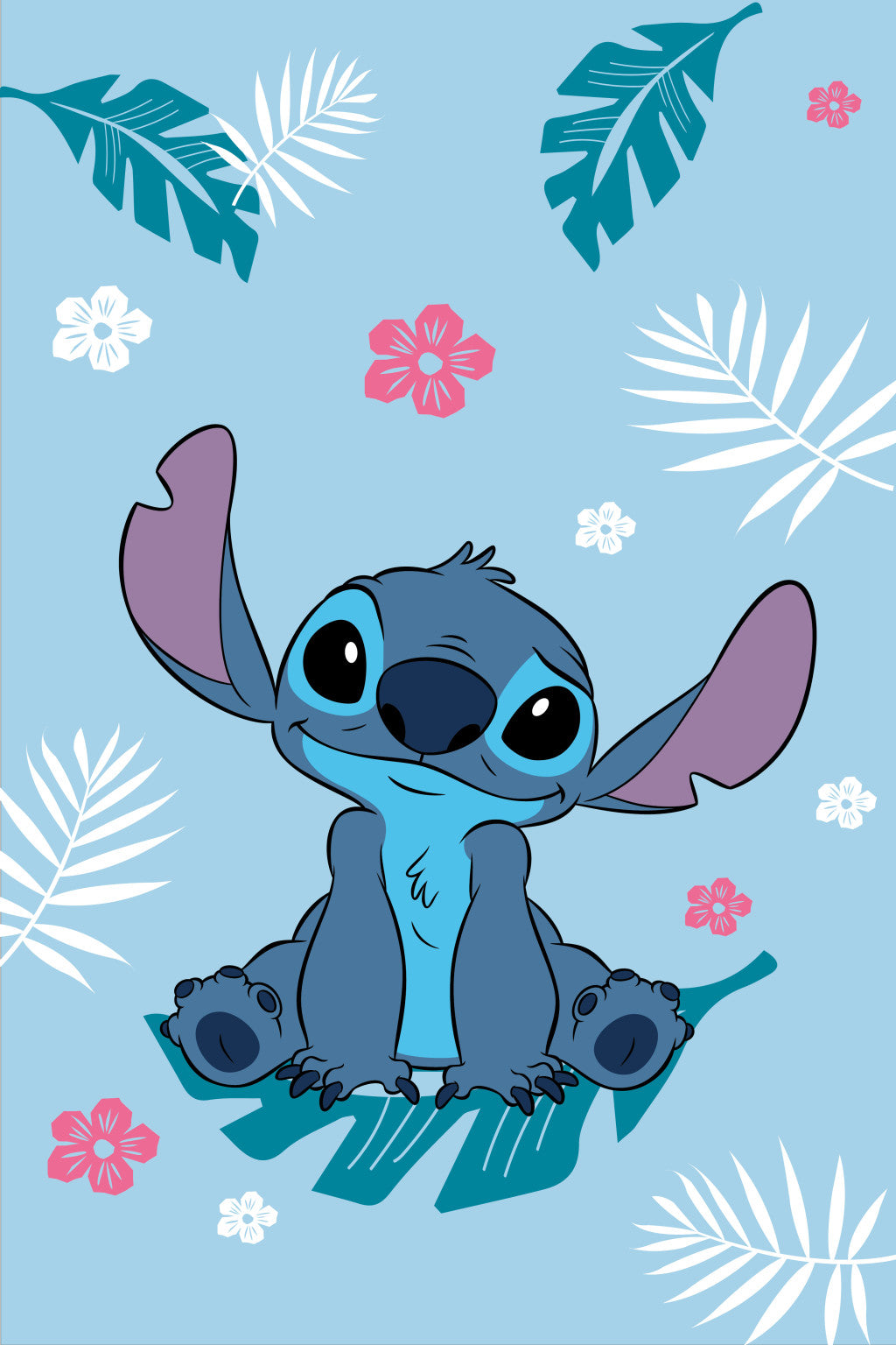 Odeja Disney Lilo and Stitch Blue