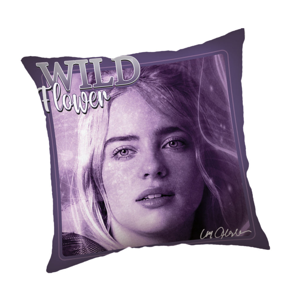 Okrasna blazina Billie Eilish Wild Flower