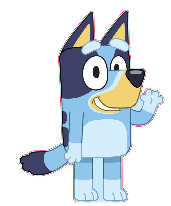 Okrasna blazina Bluey Wave