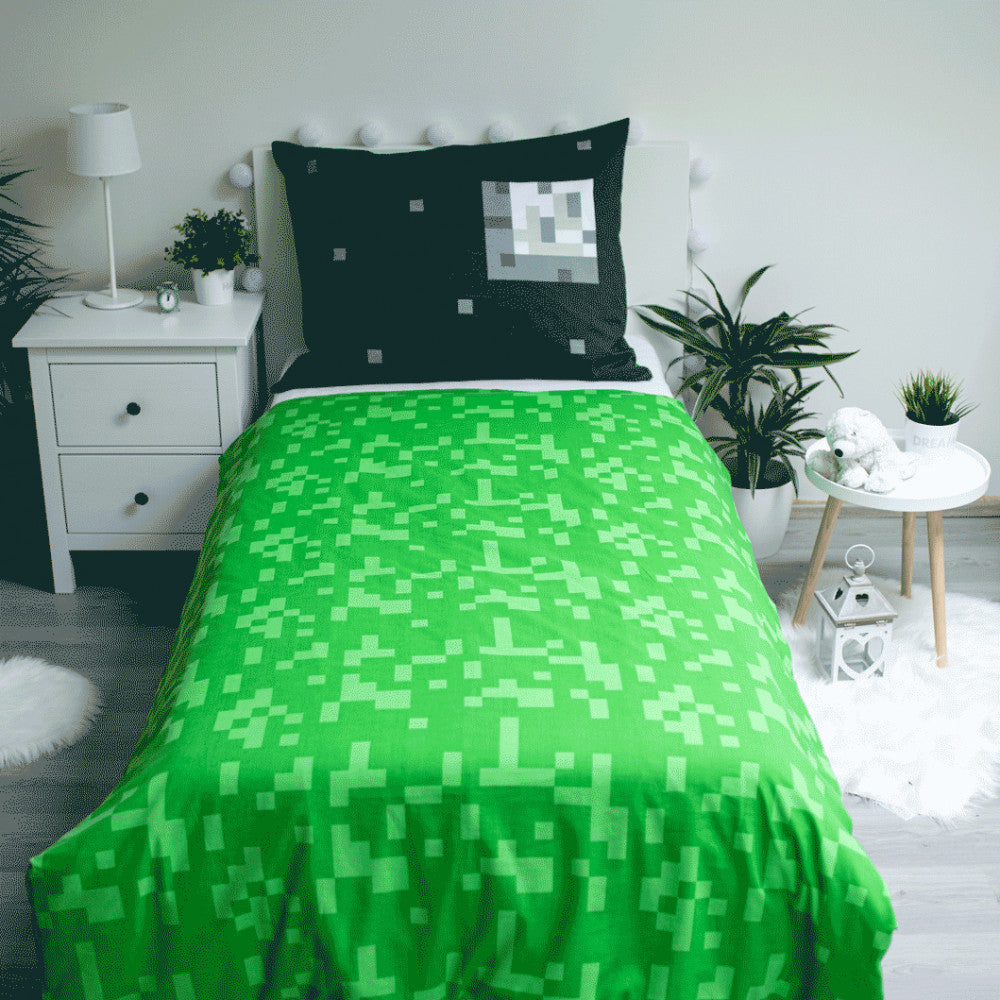 Otroška posteljnina Minecraft Sssleep Tight