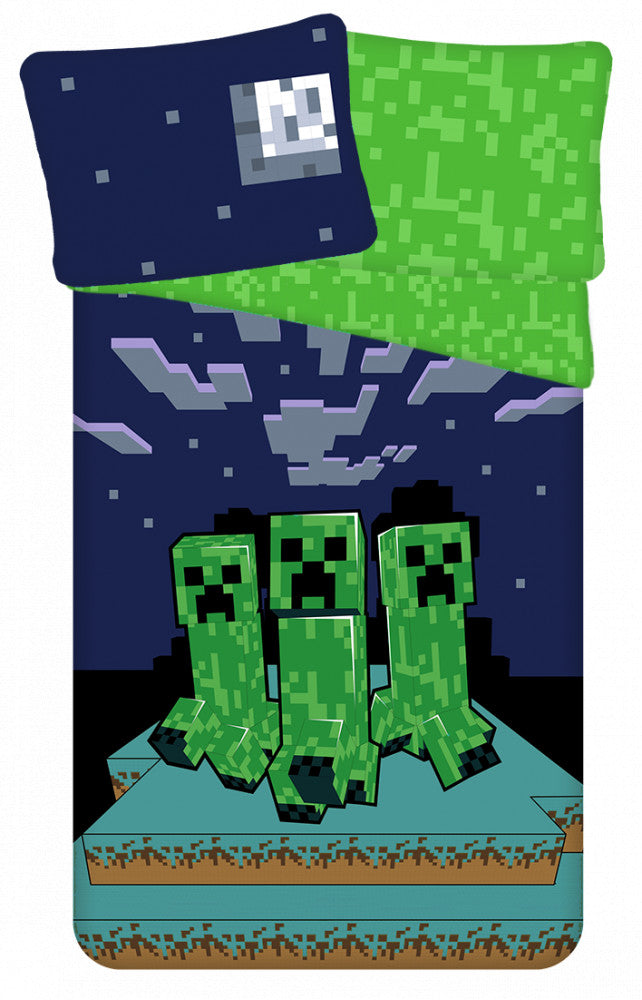 Otroška posteljnina Minecraft Sssleep Tight