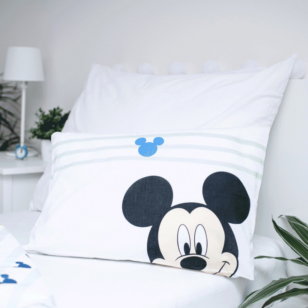 Komplet otroške posteljnine Disney Mickey Colours 100cm—135cm, 40cm—60 cm