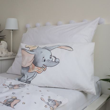 Komplet otroške posteljnine Disney Dumbo Grey 100cm—135cm, 40cm—60 cm