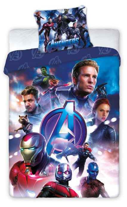 Komplet posteljnine Avengers 140cm—200cm, 70cm—90 cm