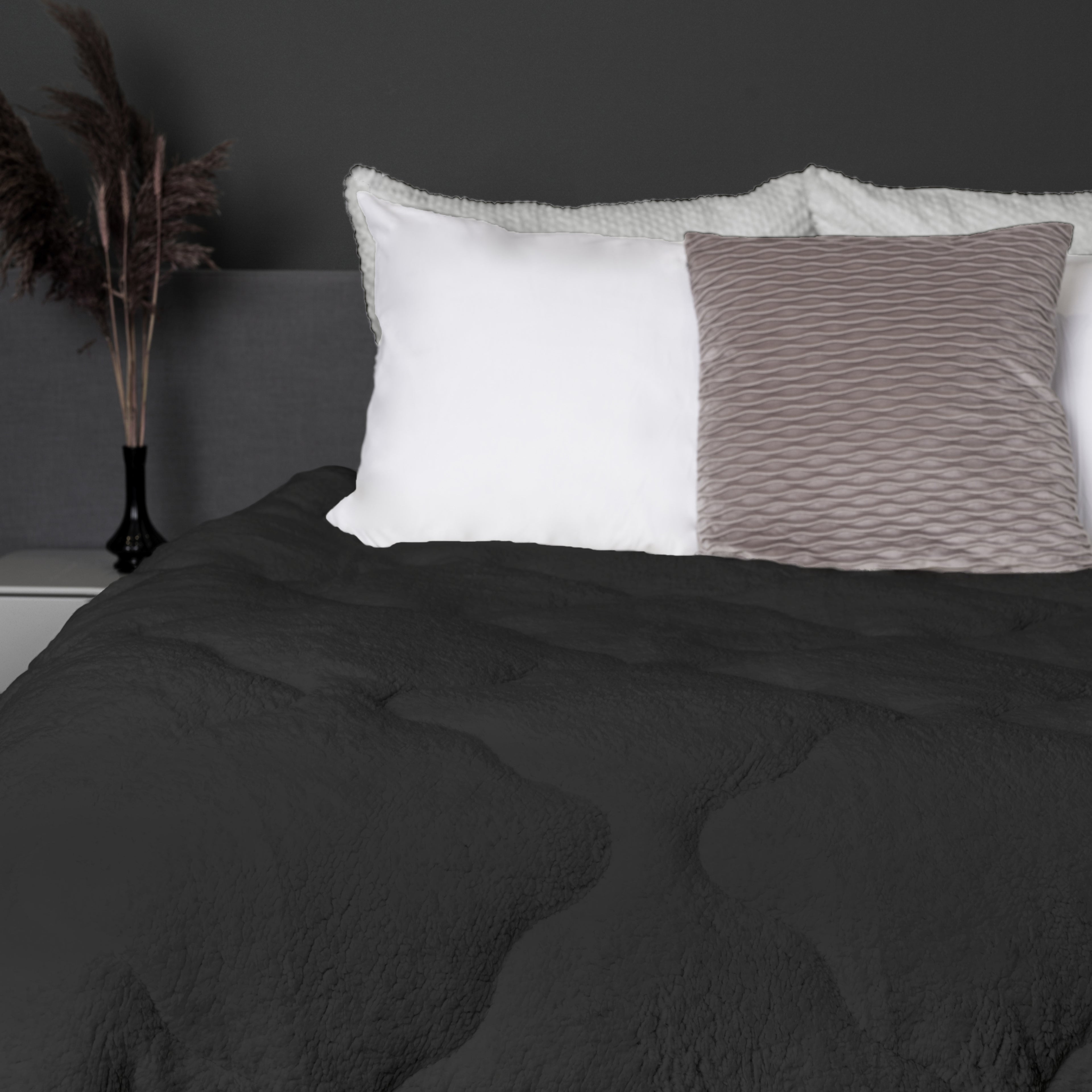 Lazy All-in one Odeja Teddy Antracit
