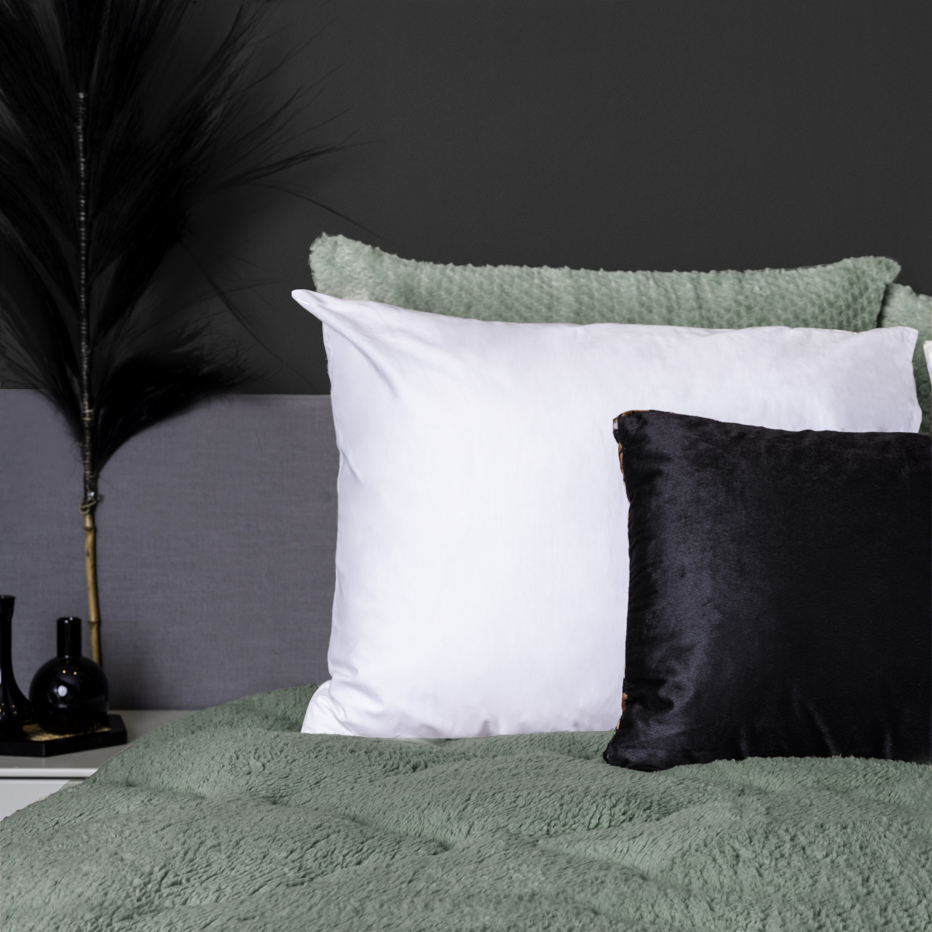 Lazy All-in one Odeja Teddy Dark Green