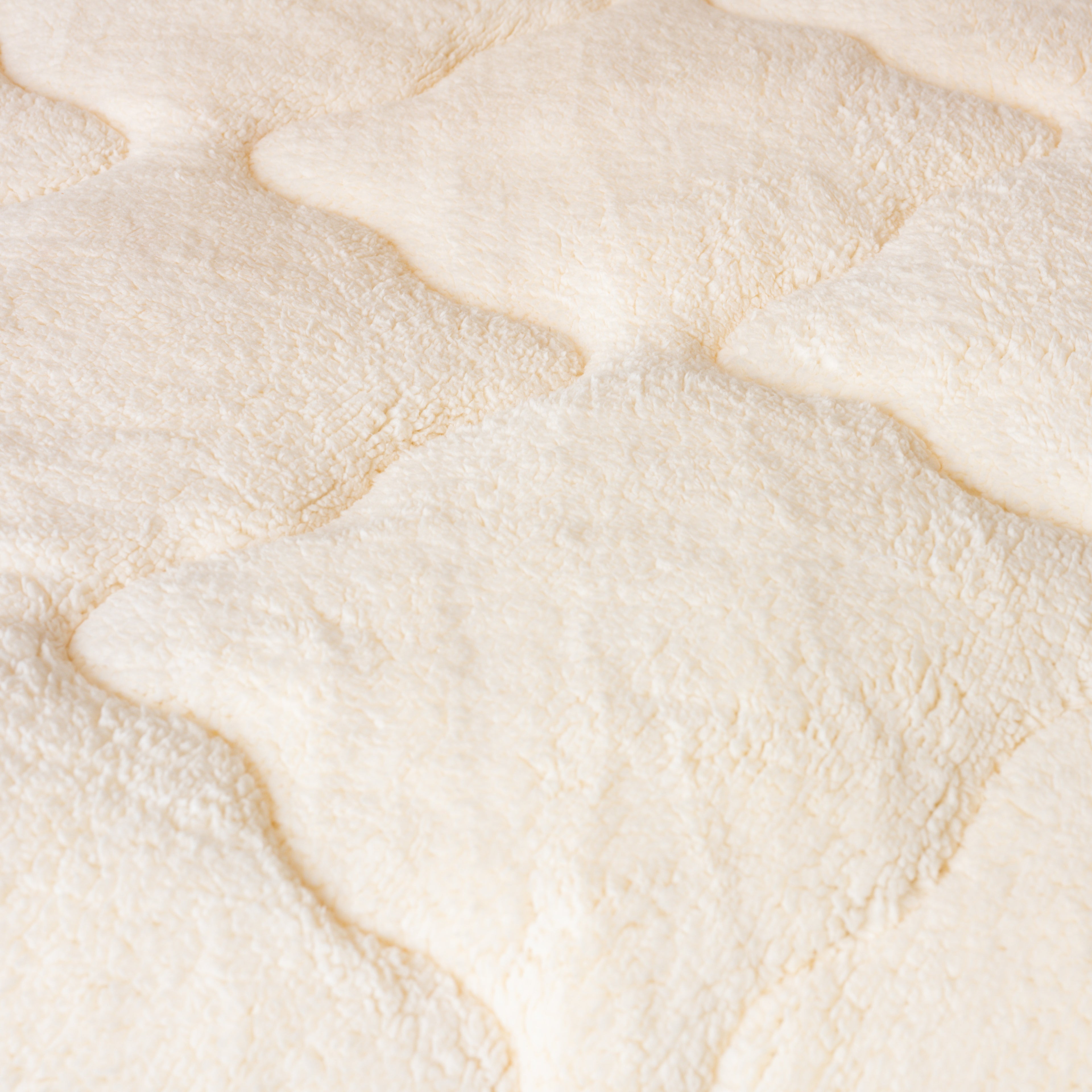 Lazy All-in one Odeja Teddy Creme