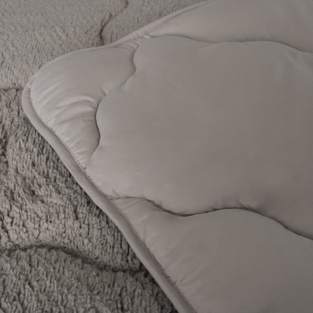 Lazy All-in one Odeja Teddy Taupe