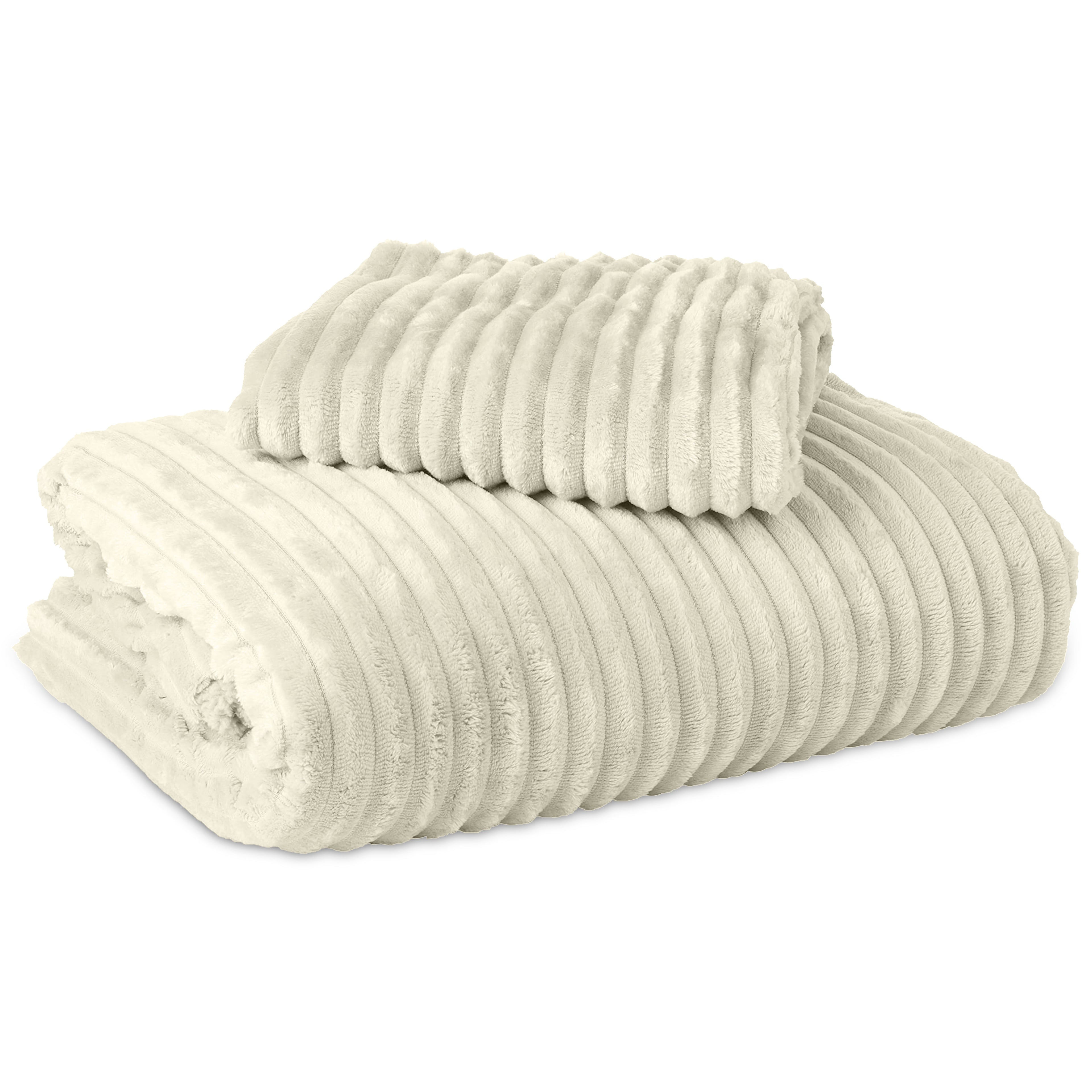 Posteljnina Rib Teddy bež