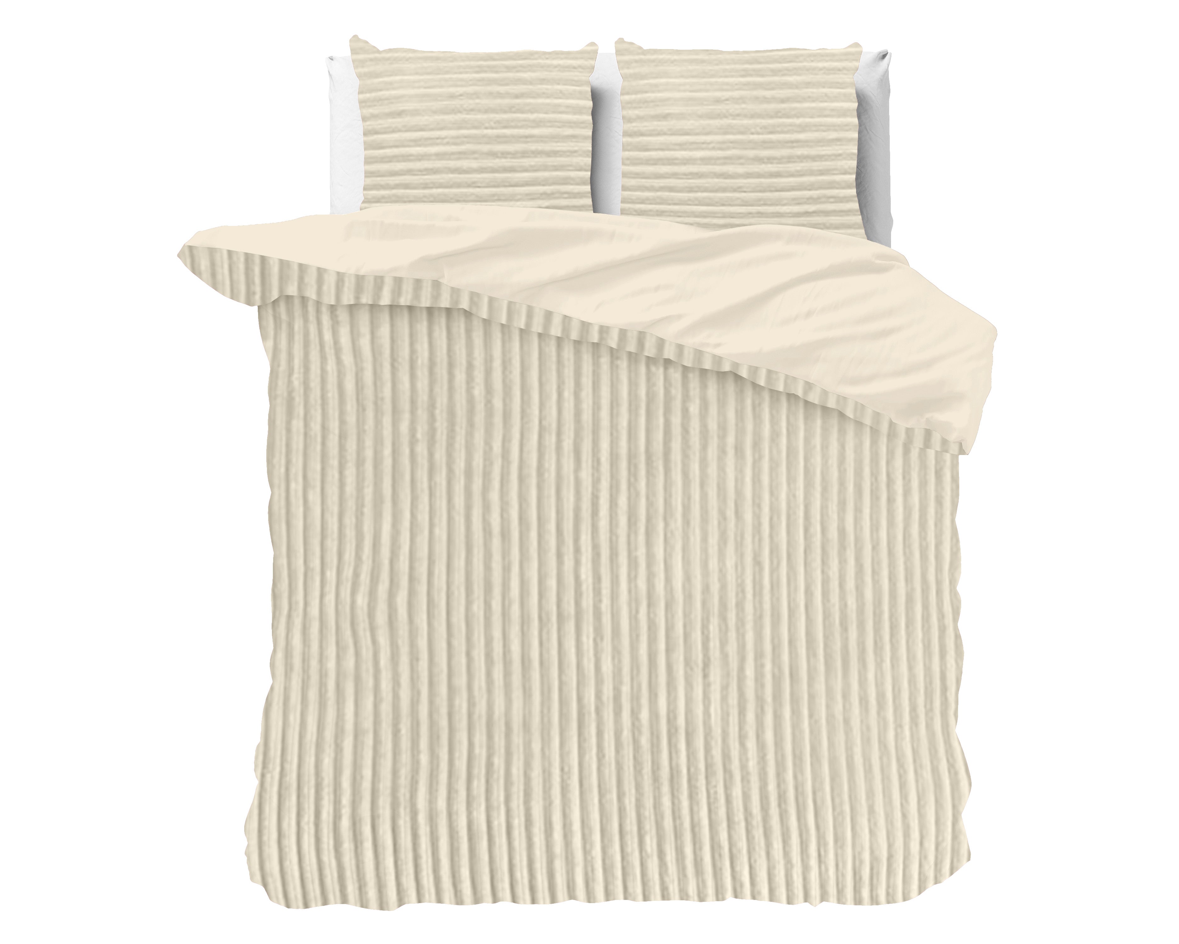 Posteljnina Rib Teddy bež